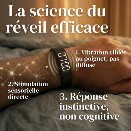 bracelet réveil vibrant